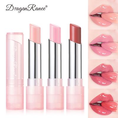 Warm Change Lipstick Jelly Change Lipstick Moisturizing Not Easy To Fade Cute Pink Color Lipstick Lip Glaze Lip Makeup