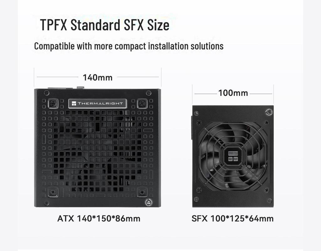 Thermalright 750W TR-TPFX SFX Platinum Modular Power Supply