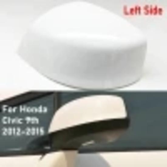 Mirror Cap Mirror Cover For Honda ABS Material Accessories For Civic 9th 2012-2015 High Quality Replacement Waterproof Practical