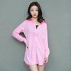 Women's Spring/Fall Long-Sleeve Loose-Fit Korean-Style Shirt, Plus Size, Mid-Length Base Layer Shirt