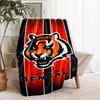 1pc Blanket - Cincinnati Bengals LOGO Print Design, Lightweight Blanket for Sofa, Bed- Soft &Warm, Gift for All Seasons