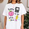 Happy To See Your Face Teacher Shirt, Back To School Tee, Preschool Kindergarten Teacher Gift, First Day School Shirt