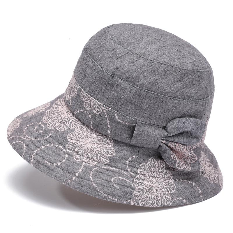 Spring Women's Sun Hat Elderly Hat Breathable Summer Fisherman Hat