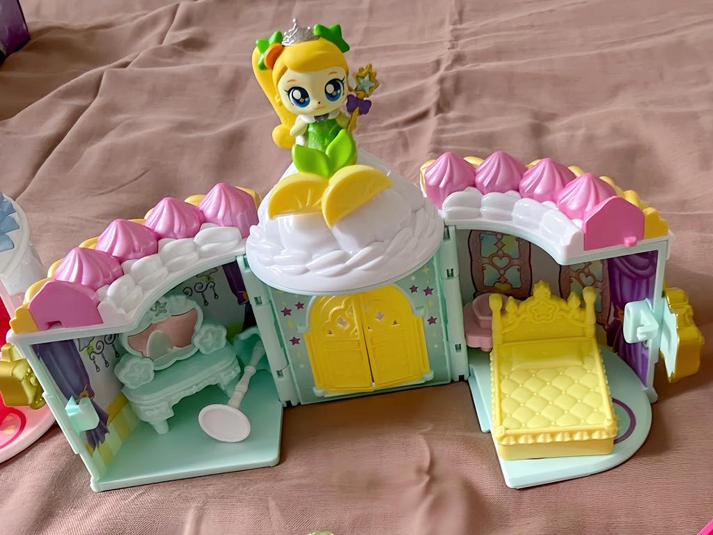 Original Catch Teenieping Anime Figures Magic Sweetheart Cake Castle Sweet And Sour Princess Toys Birthday Gifts 
