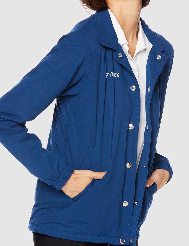 YONEX Lined Long Sleeve Wind Warmer Indigo Blue Size S Size Women's Shirt, (169), (Japan S)