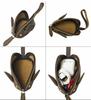 Colorful Cartoon Mouse Leather Coin Purse & Key Holder for Kids
