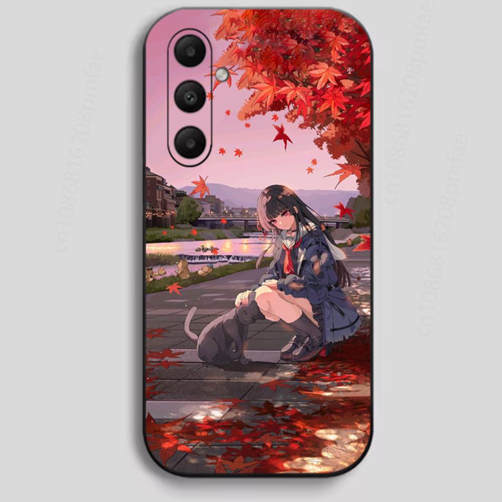 

Game K-Kuchiba C-Chisa Phone Case for Samsung Galaxy A73,23,53,33,24,72,22,52,32,54,A34 Soft Cover Samsung A72