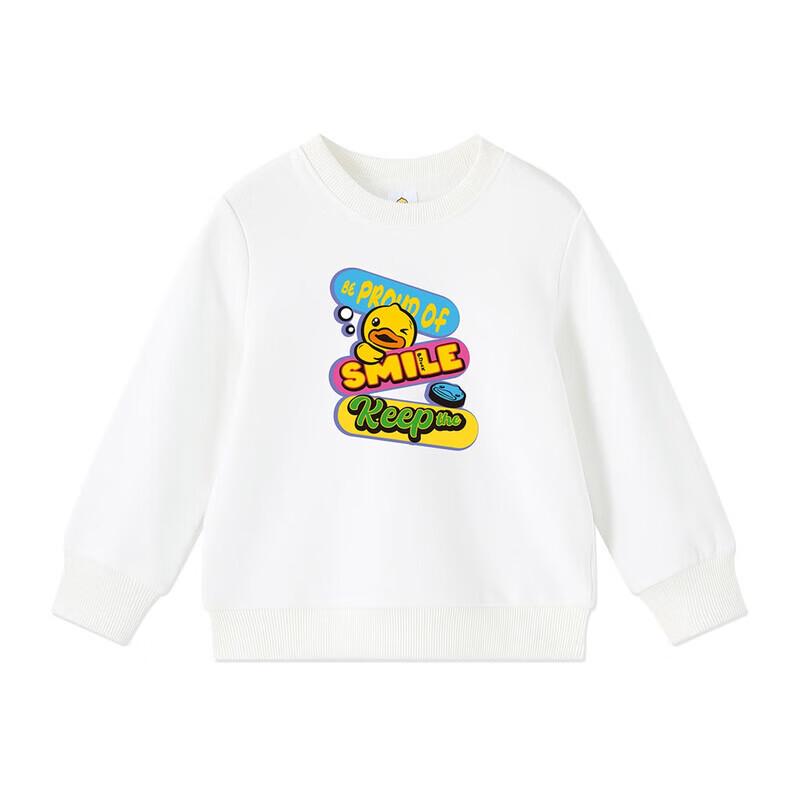B.Duck Boys  Cartoon Print Sweatshirt 110CM