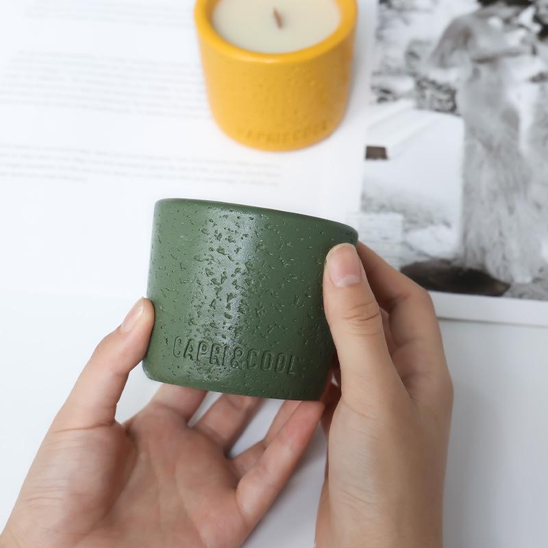 Scented Candle Green Tea Rose Couples Romantic Incense Candles Fragrance Candle Jar Birthday Gifts for Relaxation Yoga Bathing