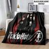 Coperta Artistica di Moda Tokio Hotel Rock Band Lenzuolo di Lusso per Camera da Letto Coperta Calda per Viaggi all'Aperto Campeggio Picnic Pausa Pranzo