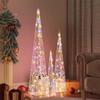 Luminous Cones - vidaXL - Multicolor - Acrylic - 60/90/120 Cm - Integrated LED