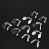 Clear Silicone Nose Pad 10 Pieces Anti Slip Cushions for Secure Glasses Fit No Pressure