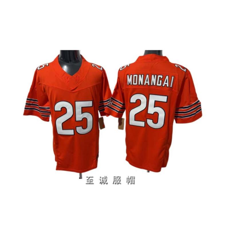Chicago Bears Jersey de Fútbol Retro Vintage para Hombre Algodón Bordado Mezcla Ropa Deportiva para Aficionados