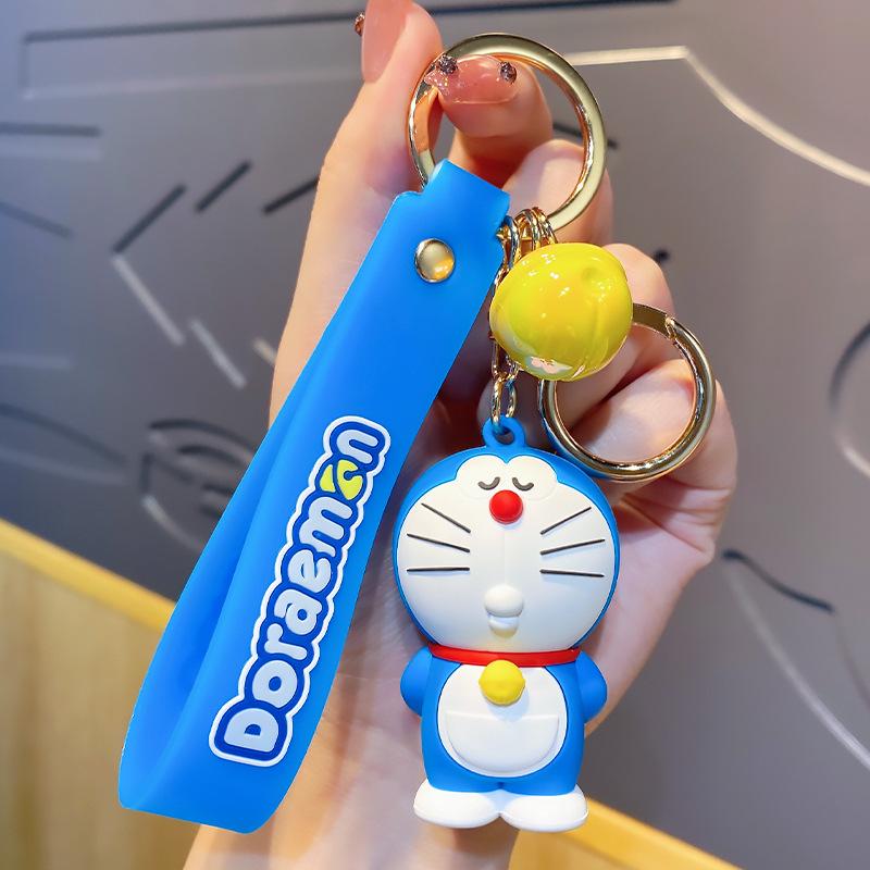 Оригинальный брелок-подвеска Doraemon Серия Выходного Дня - Милый Парный Шарм для Сумки игривый