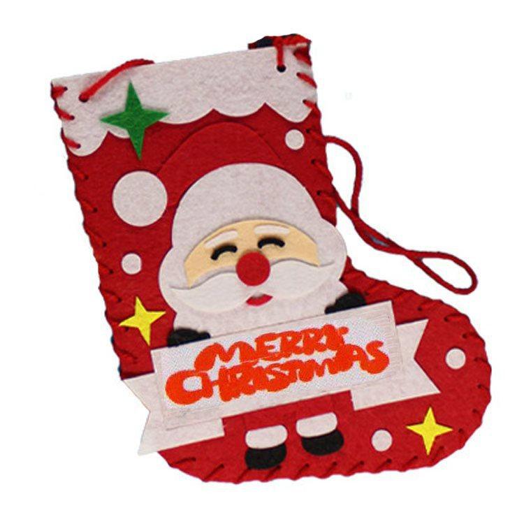 Kids DIY Christmas Stocking Kit for Holiday Decorating Activity