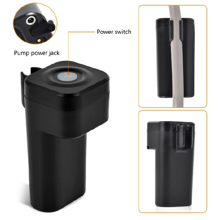 Outdoor Shower Head Sprayer Pump for Car Washing Camping Hiking Travel, USB Rechargeable Camping Shower Bathing Pump