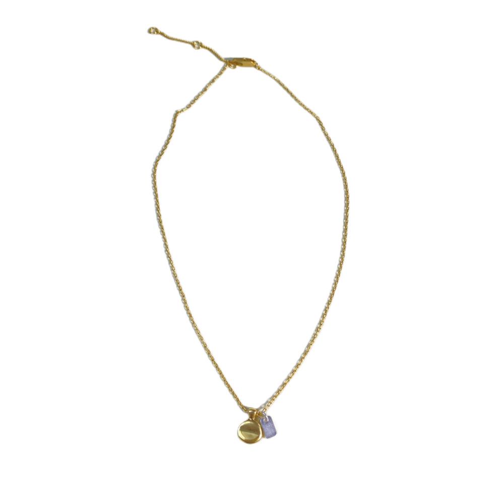 Minimalist Gold & Silver Geometric Necklace - High-End Retro Choker for Women