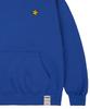 [Unisex] Yellow Odd Flower Embroidered Hoodie_Cobalt Blue