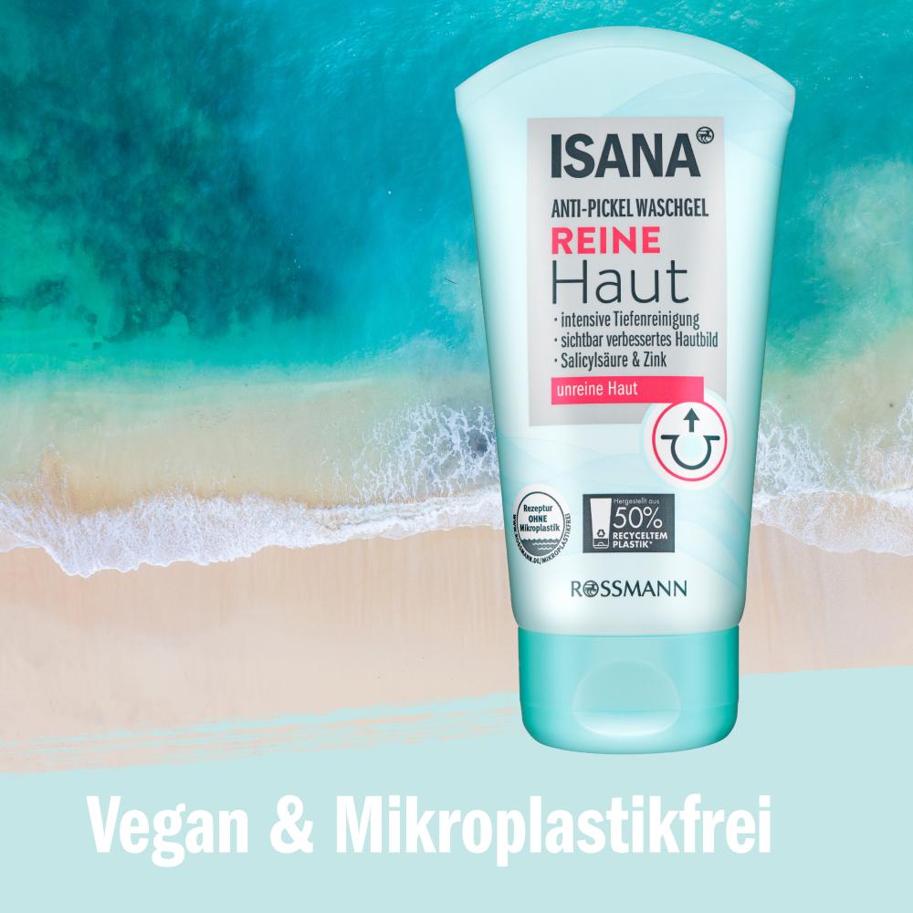 Deutschland Rothmann ISANA Pure Skin Anti-Pickel Waschgel 150ml