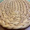 ABUL-Ovale gewebte Tischsets, Tischsets aus natürlichem Wasserhyazinthen, Tischsets aus geflochtenem Stroh und Rattan, rutschfeste Tischsets 12x16 Zoll 4 Stück