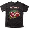 Bad Company Straight Shooter Mens T Shirt Music Classic Rock Band Tee New Black Unisex T-Shirt