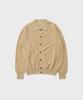 Another Office Moss Stitch Polo Cardigan (French Beige)