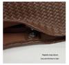 Retro Woven Shoulder Bag for Women - Casual, Versatile Fashion Handbag