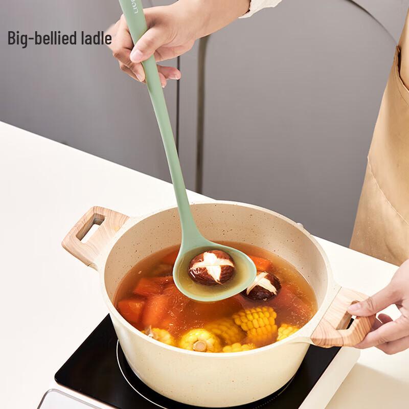 Liven GJTZ-2 Silicone Spatula Spoon Set