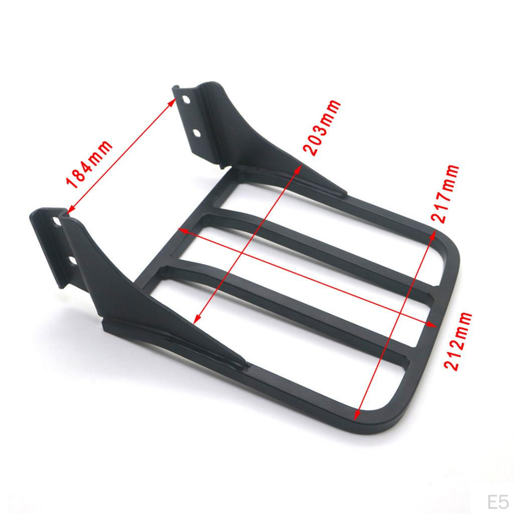 Backrest Rack fits XL 04-17 1984-2005 Black
