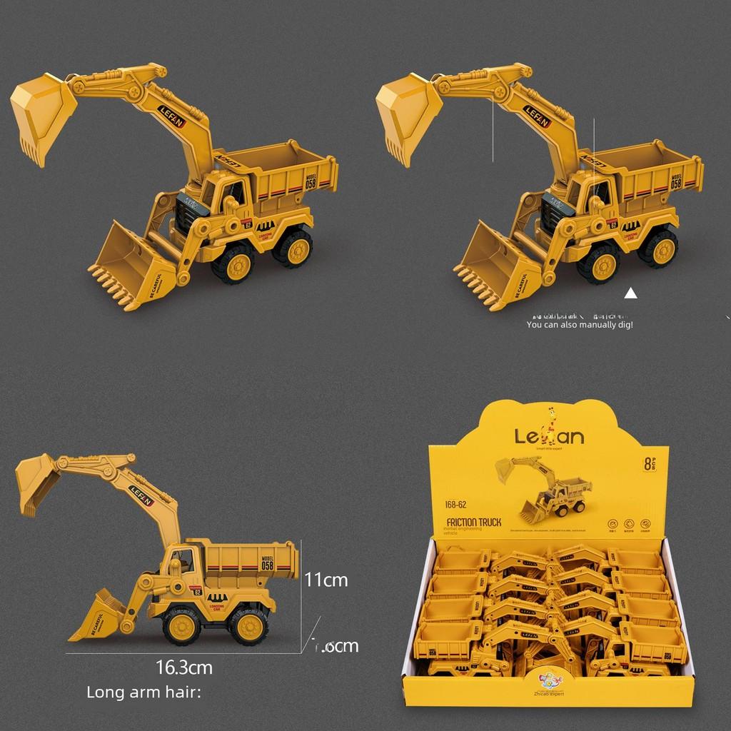 Inertia Construction Vehicle Toy Boy Child Multicomponent Movement Development