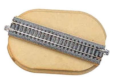 KATO N Gauge Mini Diorama Base Straight Line 124mm with Railway Model Supplies (kit Track) 24-051