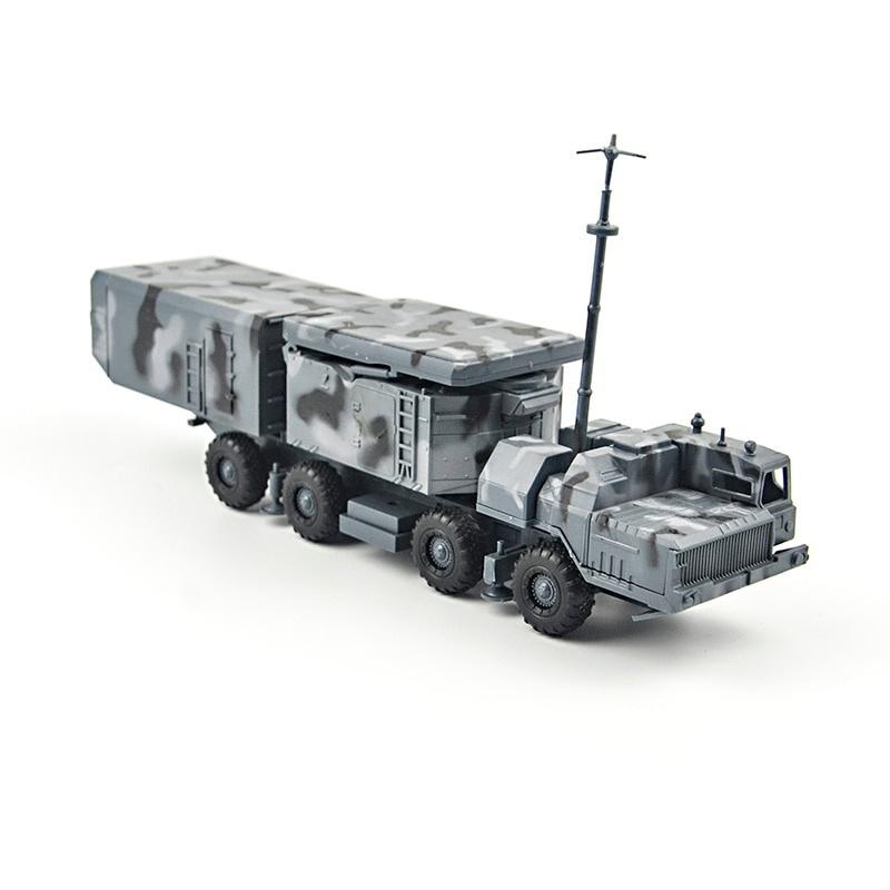 

1/72 4d сборка военной баллистической ракетной системы S-300 SA-10 Grumble RT-2PM Topol, литая под давлением модель грузовика, набор строительных игрушек