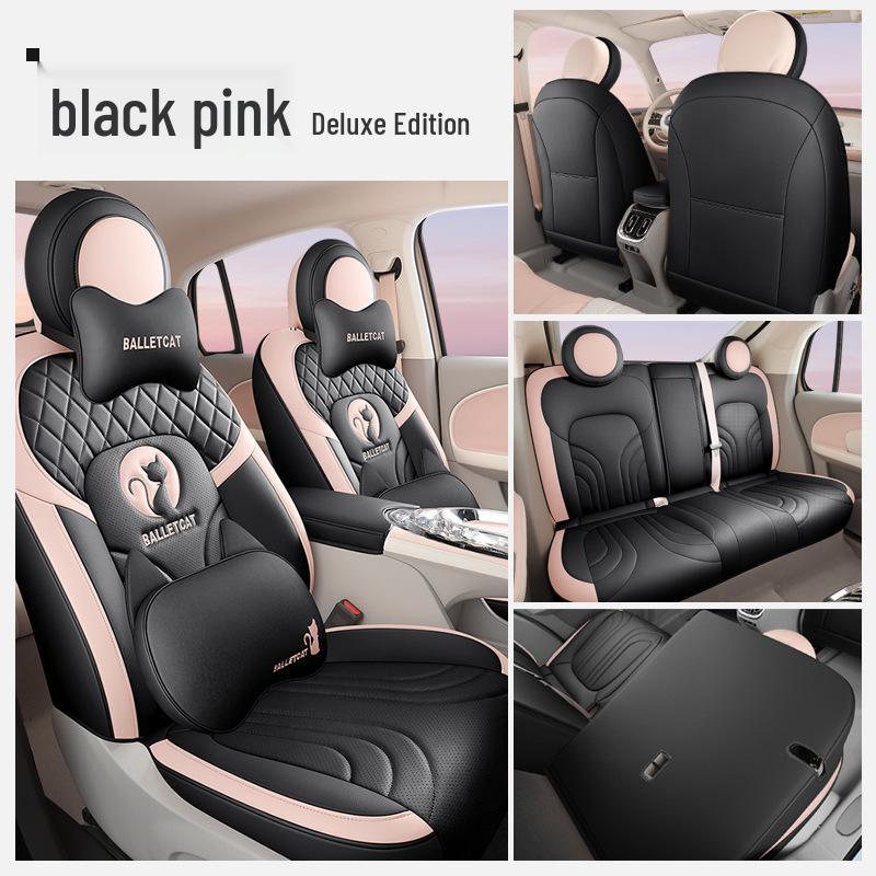 ZFL Leather Sports Seat Cushion for Great Wall ORA Ballet Cat - All-Season Car Seat Cover