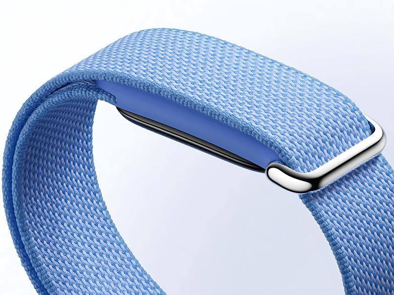 Cinturino Sportivo in Nylon+Anello in Silicone per Google Fitbit Air Braccialetto Comodo per Accessori Google Fitbit Air