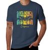 Vintage Santa Monica California Tshirt Heavy Duty Casual Work Tee