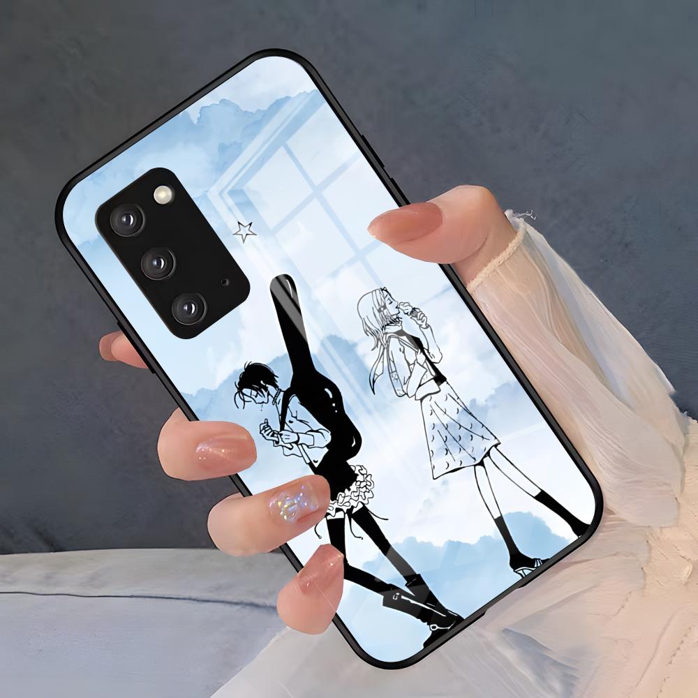 N-Nana Osaki Anime Phone Case For Samsung A25 A13 A33 5G A54 A36 A35 A56 A52 A14 Shockproof Glass Cover