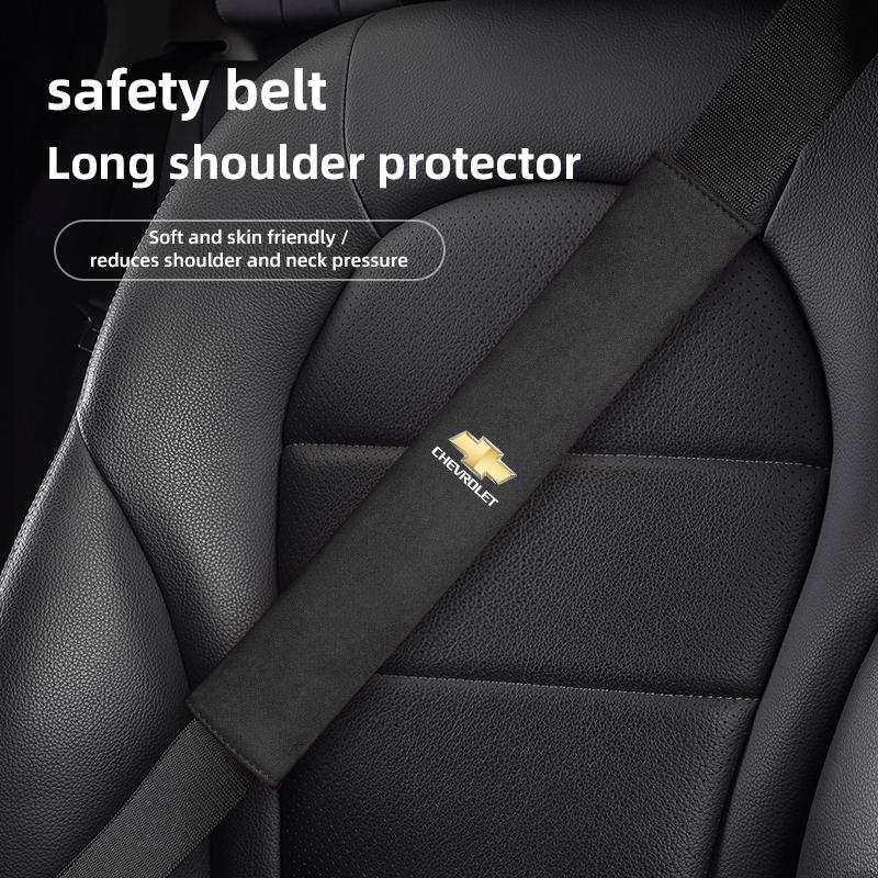 Keychain Car Headrest Cover Neck Pillow Auto Seat Belt Shoulder Protect For Chevrolet Spark Captiva Cruze Tracker SS Aveo Camaro