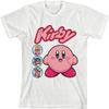 Kirby Classic Anime Character Youth Kids White Tee