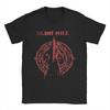 Silent Hill Horror Game Printed Pure Cotton Tshirt Trendy Retro Dark Thriller Style Personalized Wearing Pure Cotton Tee Unisex