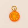 Yori 2Pcs New Stainless Steel Fruit Pendant DIY Accessories 18K Gold PVD Plated Bracelet Necklace Pendant DIY Accessories