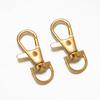 5/10 Stück Karabiner mit Drehgelenk Gold Silber Beschichtet Hummerklauen Haken Schlüsselringe für Handwerk DIY Schmuckherstellung