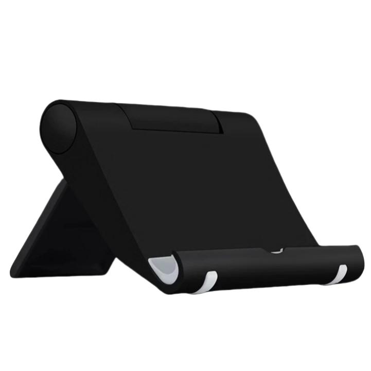 Foldable Desktop Phone Holder Portable Mini Mobile Phone Stand Support Telephone Holder чёрный