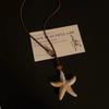 1 Pcs Ocean Style Necklaces With Starfish Shell Faux Pearl Charms For Summer Beach Vacation Daily Wear Handmade Jewelry