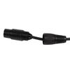 1m / 39.37inch USB To DMX Adapter Black DMX512 Controller USB DMX512 Converter  Lighting Dimmer