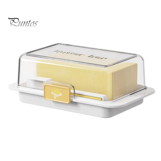 

Коробка для масла, тарелка для резки масла с герметичной крышкой, коробка для хранения масла с ложкой для резки масла для хранения в холодильнике белый