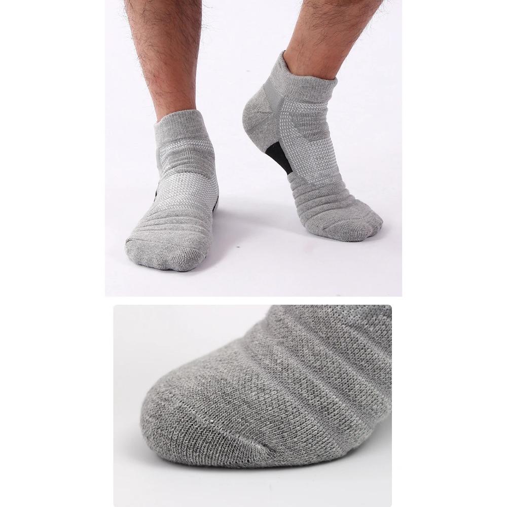 Mesh Sports Terry Socks Cushioned Moisture-managing And Durable Reduces Foot For Running Hiking Cycling Baskateball