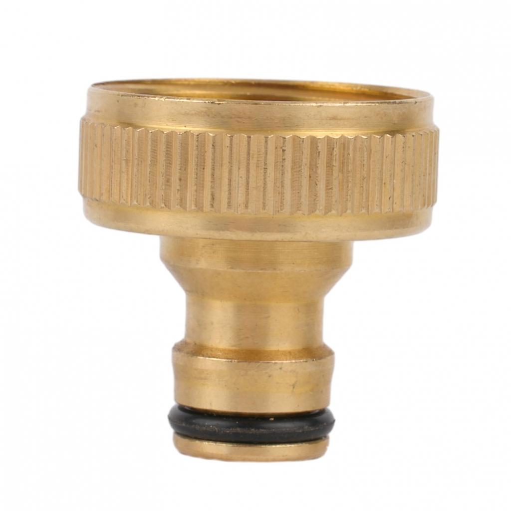 1inch BSPF Tap Connector 36*31mm Brass+Rubber Garden Adapter