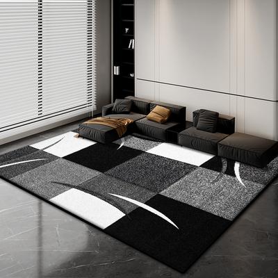 Nordischer Abstrakter Luxusteppich Heimdekoration Wohnzimmer Flauschige Plüschteppiche 200x300cm Schlafzimmer Büro Bereich Rutschfeste Bodenmatten