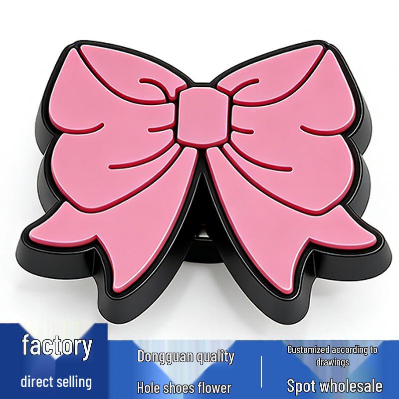 Princess Series PVC Cartoon Shoe Charms - Cute Flower Accessories for Hole Shoes