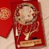 Luxury Xiuhe Wedding Fan DIY Kit - Perfect Bridal Gift or Keepsake